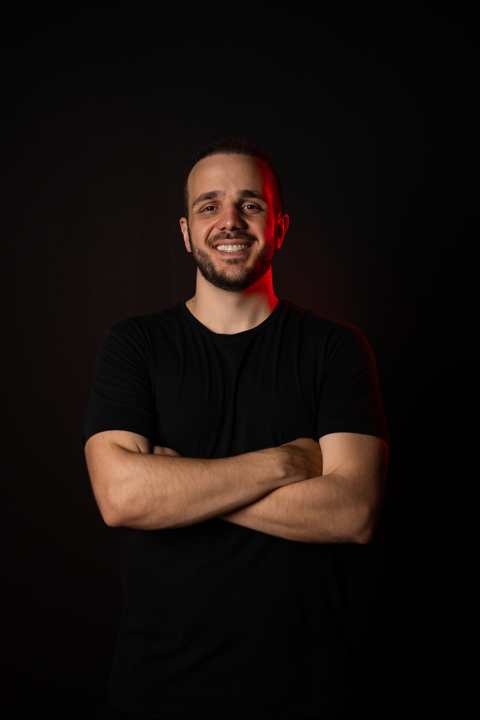 Gabriel Fedrizzi, de braços cruzados